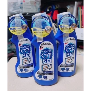 ไลอ้อน น้ำยาป้ายผ้าตัวท๊อป ขจัดคราบดินโคลนคราบสกปรกฝังลึก Nanox Lion Top Precare Doro 220ml.🇯🇵🇯🇵