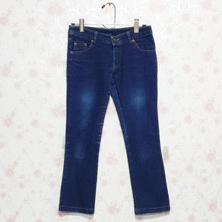 กางเกงยีนส์มือสอง ผ้ายืดเอวต่ำไซด์: S  Brand : Shake Shake Jeans   (J-193) ส่งฟรีลงทะเบียน