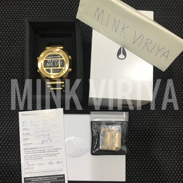 NIXON UNIT SS ALL GOLD