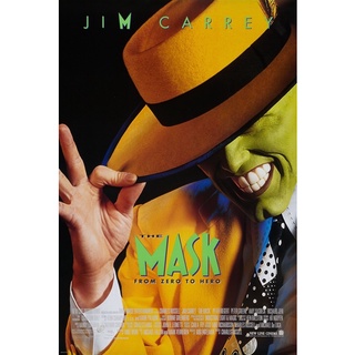 โปสเตอร์ The Mask เดอะ แมสค์ หน้ากากเทวดา Jim Carrey ขนาด 11.5 X 16.5 นิ้ว (A3)