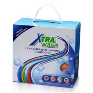 ผงซักฟอก Xtra Wash ขนาด 3.3  kg.