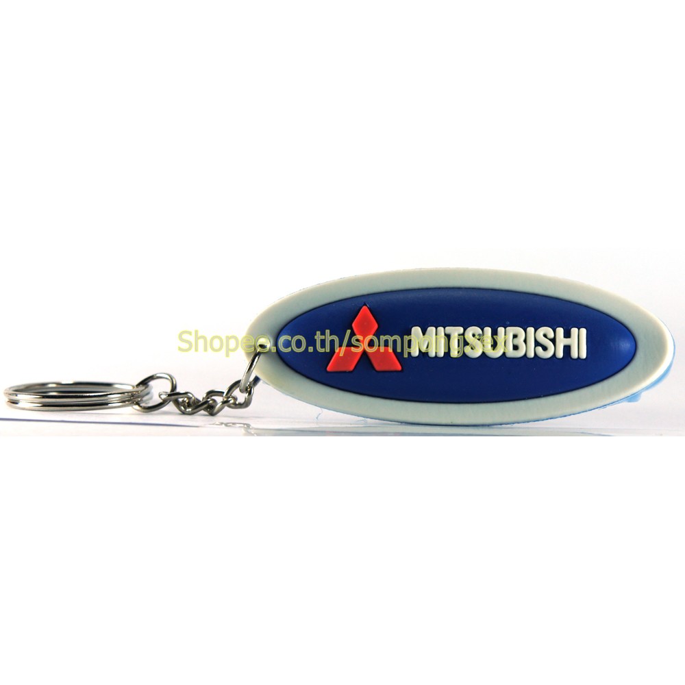 MITSUBISHI  พวงกุญแจ ยาง เท่ๆ  ห้อยกระเป๋า  รถมอเตอร์ไซค์ รถยนต์ สเก็ตบอร์ด ตบแต่ง พร้อมส่ง KCO91