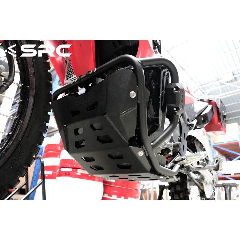 SRC แคชบาร์ และ อกล่าง สำหรับ HONDA CRF 300 RALLY (CRASH BAR AND ENGINE GUARD) bk_motoparts