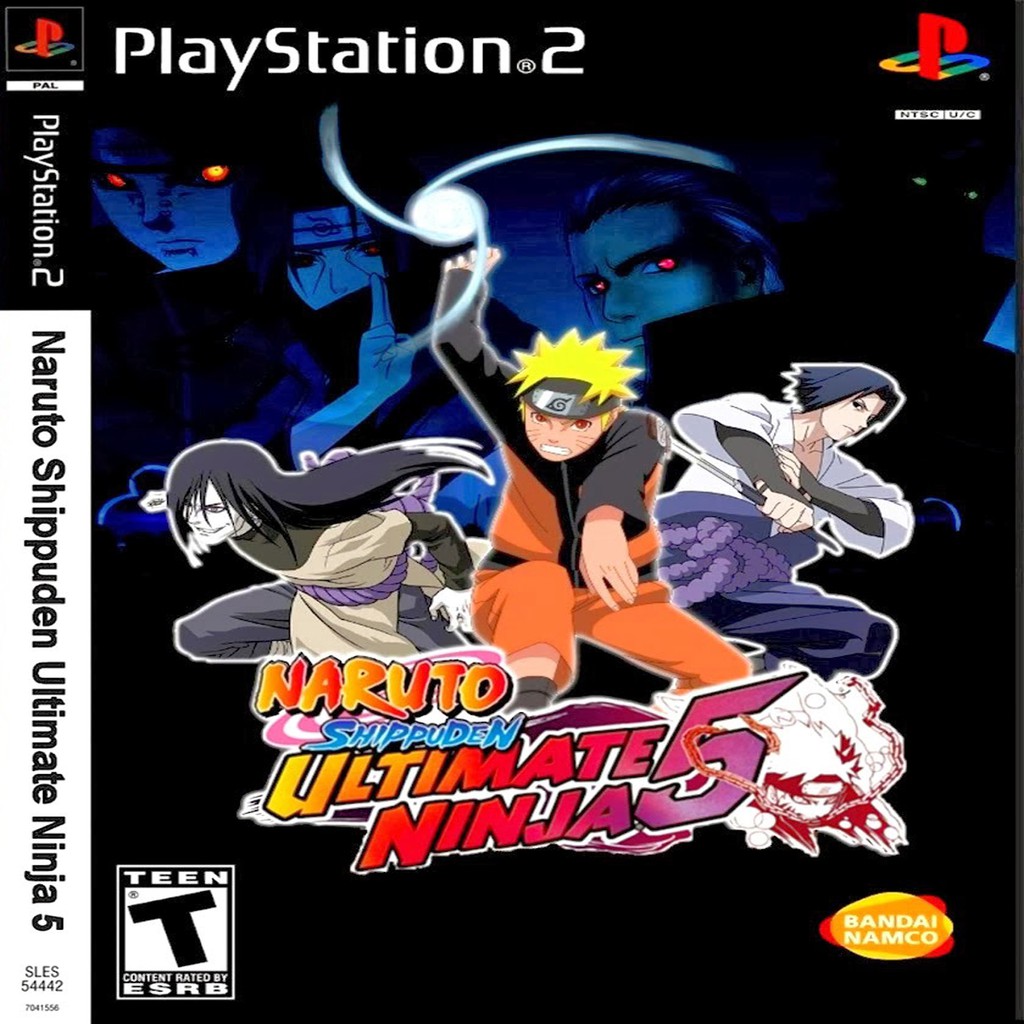 Naruto Shippuden Ultimate Ninja Usa Ps Dvd Shopee Thailand