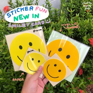 Sticker Fun - Smiley Card //การ์ดรูปยิ้ม ของแท้จากญี่ปุ่น