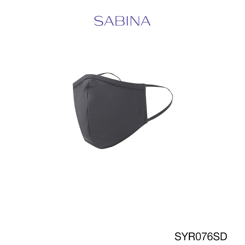 Sabina หน้ากากอนามัย TRIPLE MASK :  3 LAYER PROTECTION WITH MAGIC SILVER INNOVATION รหัส SYR076SD สีเทา