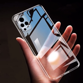 เคส VIVO V21 5G V20 SE Pro V19 Y31 Y20S [G] Y20s Y12S Y20 Y30 Y50 Y1S X50 Pro Phone Case Transparent Softcase TPU Casing Crystal Shockproof เคสโทรศัพท์ VIVOV21 Y20S G SG Back Cover