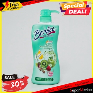 🔥แนะนำ!! บีไนซ์ ครีมอาบน้ำ เซลลูไลท์ โพรเทคชั่น ขนาด 450 มล. BeNice Liquid Soap Green 450 ml