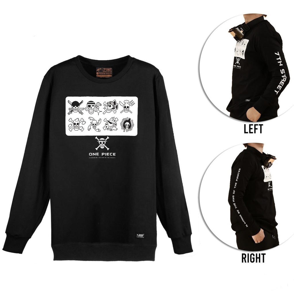 7th Street X One Piece เสื้อยืด แขนยาว รุ่น LKOP002