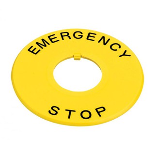 IDEC Nameplate Emergency Accessories