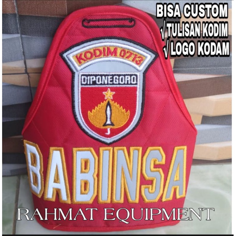 BABINSA ARMBAND CUSTOM ARMBAND พร้อมโลโก้ KODAM และคูปอง WRITING