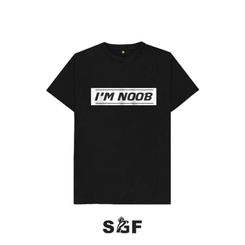 IM NOOB PREMIUM T-SHIRT - เสื้อยืด GAMES - ML - COTTON COMBED 30S - เสื้อยืด DISTRO - SGF
