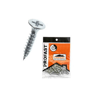 🔥HOT🔥 PROFAST สกรูปลายแหลม รุ่น FC6x3/4"CSKRIB ขนาด 0.8 นิ้ว (แพ็ค 50 ตัว) Nails, Screws &amp; Fasteners