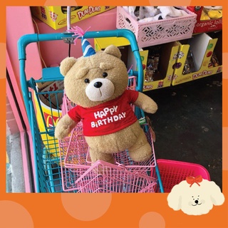[พร้อมส่งจากไทย] ตุ๊กตาหมีเท็ด วันเกิด TED birthday สินค้าลิขวิทธิ์แท้เกาหลี