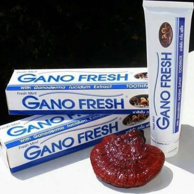 ยาสีฟัน กาโนเฟร็ช(Gano fresh) ผสมเห็ดหลินจือ