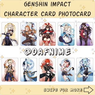 Genshin การ์ดรูปภาพ อิมแพค