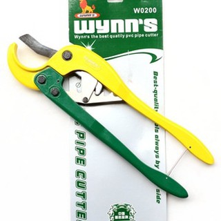 WYNNS กรรไกรตัดท่อ พีวีซี ด้ามเหลือง-เขียวขนาด63 mm W0200