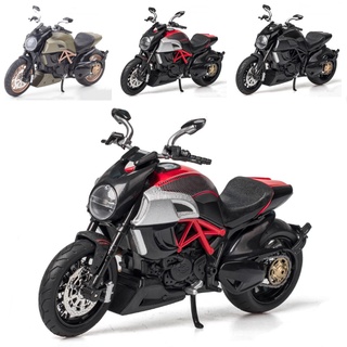 ✳♛☁1:12 DUCATI DIAVEL Motorcycle Model Diecast Vehicles Motorcycle Model Collection Motorcycle Toys