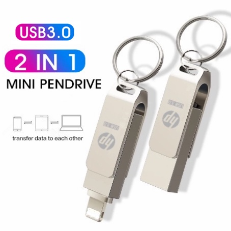 Usb Memory Stick 1TB แฟลชไดร์ฟไอโฟน Hp Thumbdrive 2TB Usb แฟลชไดรฟ์ 512GB Usb Flashdrive
