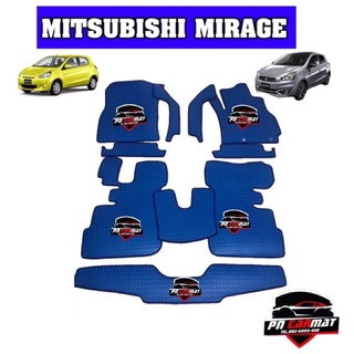 พรมปูพื้นลายกระดุม Mitsubishi Mirage ภายในห้องโดยสาร /แถมฟรีแผ่นกันสึกพลาสติกอย่างดีมูลค่า250-.บาท