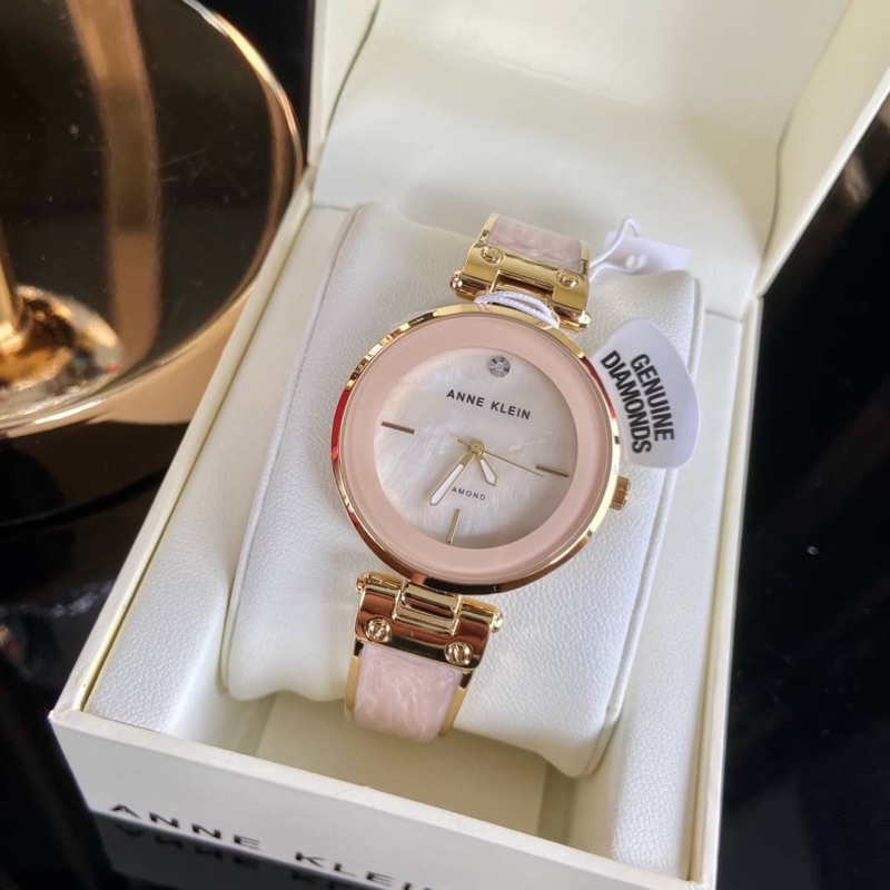 ✨ของแท้100%✨ นาฬิกาข้อมือ สีชมพู Anne Klein Women's AK/2512