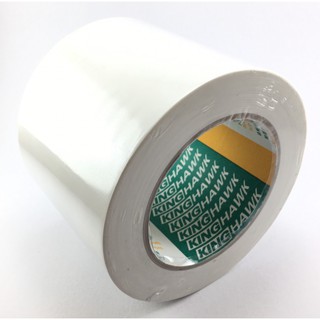 KINGHAWK เทปตีเส้นพื้น PVC FLOOR MASKING TAPE 4นิ้ว 96mm x 33mtr สีขาว