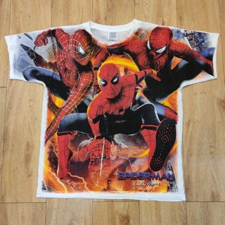 SPIDERMAN NO WAY HOME BOOTLEG OVERPRINT เสื้อหนัง เสื้อวง เสื้อทัวร์