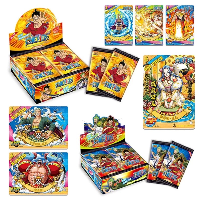New One Piece Card Game Animation Peripheral Character Collection Card Chopper Frankie Luffy UR SSR 