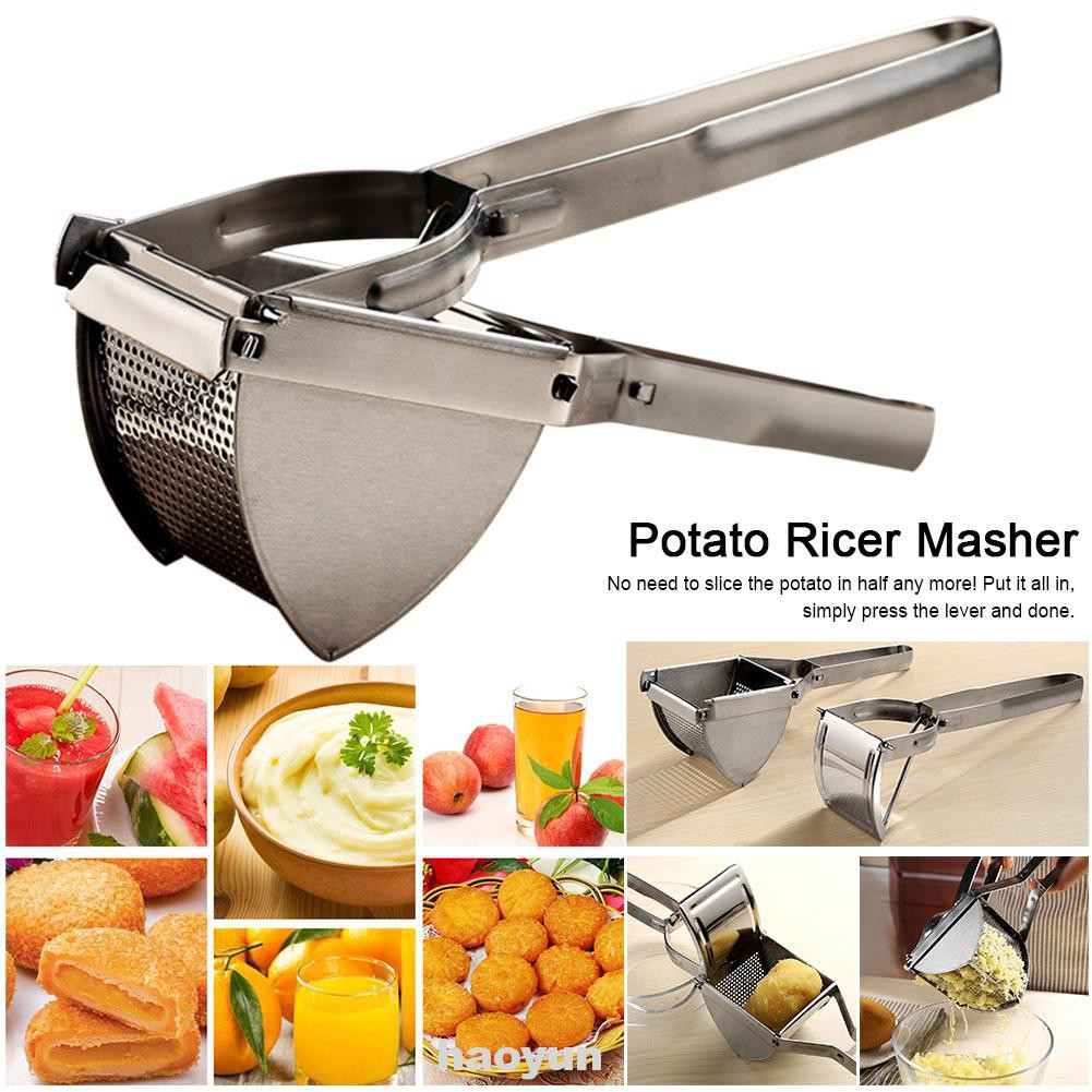 Multifunction Restaurant Durable Portable Stainless Steel Potato Ricer