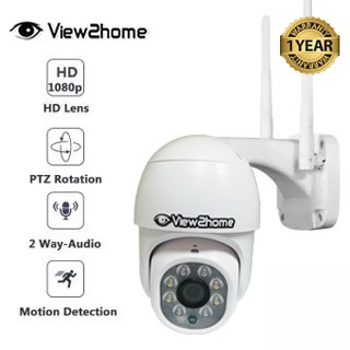 IP CAMERA VIEW2HOME Q20 HD WIFI SMART OUTDOOR  1080P รับประกัน  1 ปี