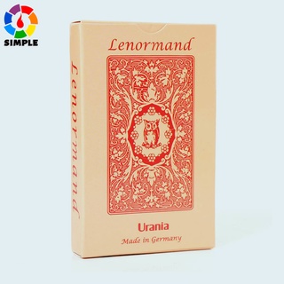 Urania Lenormand Oracle Card Games