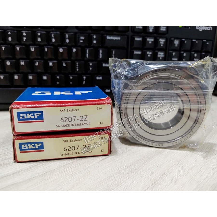 แบริ่ง SKF 6207-2Z**