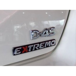 TOYOTA โลโก้ EXTREMO LOGO ฝาท้าย SIDE CAMRY LOGO CAR RACING DECAL EMBLEM ADHESIVE BADGE PART แท้ศูนย์ ปี2012-2016