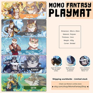 แผ่นรองเมาส์ Playmat ขนาด 80cm x 30cm