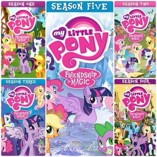 DVD มายลิตเติ้ลโพนี่ มิตรภาพอันแสนวิเศษ รวม 5 ซีซั่น My Little Pony Friendship is Magic (ดูพากย์ไทยได้-ซับไทยได้) 5 แผ่น