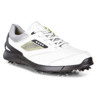 Ecco Base One Golf Shoes รองเท้ากอล์ฟสำหรับผู้ชายสีขาว แท้ ราคาพิเศษ