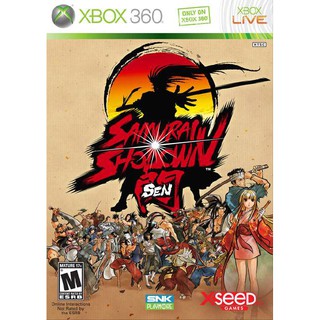 แผ่น XBOX 360 Samurai Shodown Sen ใช้กับเครื่องที่แปลงระบบ RGH