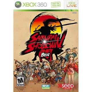 แผ่น XBOX 360 Samurai Shodown Sen ใช้กับเครื่องที่แปลงระบบ RGH