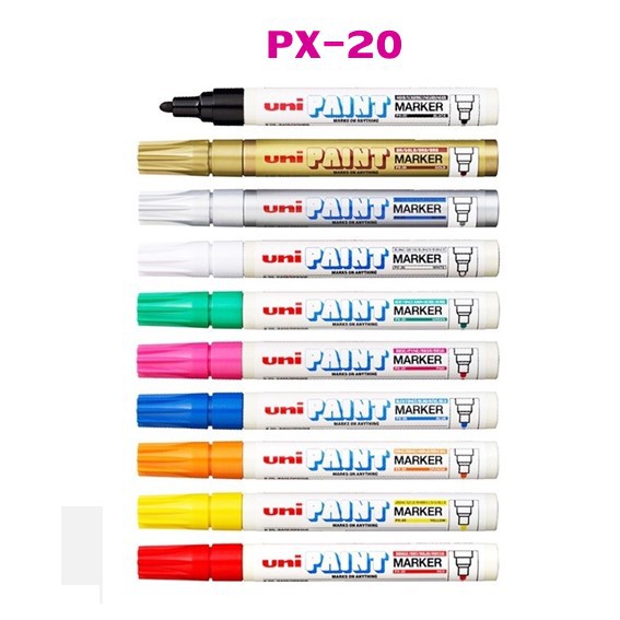 ปากกาเพ้นท์ ใหญ่UNI PX-20 (ราคาต่อ 1 ด้าม)