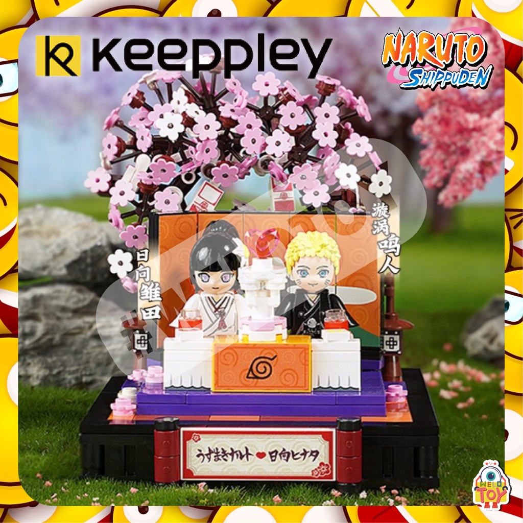 Block Toys 380 บาท ตัวต่อ Keeppley K20508 งานเเต่งงาน อุซึมากิ นารูโตะ กับ ฮิวงะ ฮินาตะ งานลิขสิทธ์เเท้   แท้ชัวร์ Mom & Baby