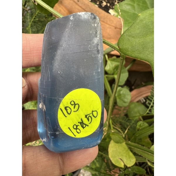 Synthetic Aquamarine spinel gemstones 103 gram