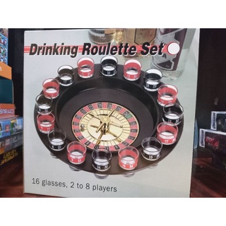 ชุดรูเล็ตเสี่ยงทายแก้วช้อต เล่นได้ 2- 8 คน Drinking roulette set