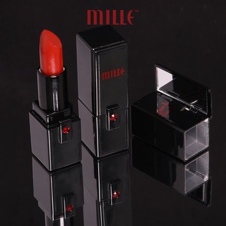 MILLE LOVE IS PASSION LIPSTICK   : ลิปสติก 7 เฉดสีใหม่ มีกระจกบนฝา สะดวกสำหรับการเช็คความเป๊ะระหว่างวันของสาวๆ สวยหรู ไม่ซ้ำใครแน่นอน