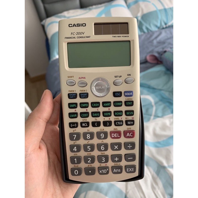 Casio FC-200V Calculator