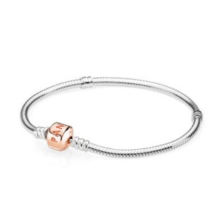 Pandora Rose Moments Silver Bracelet with Rose Clasp