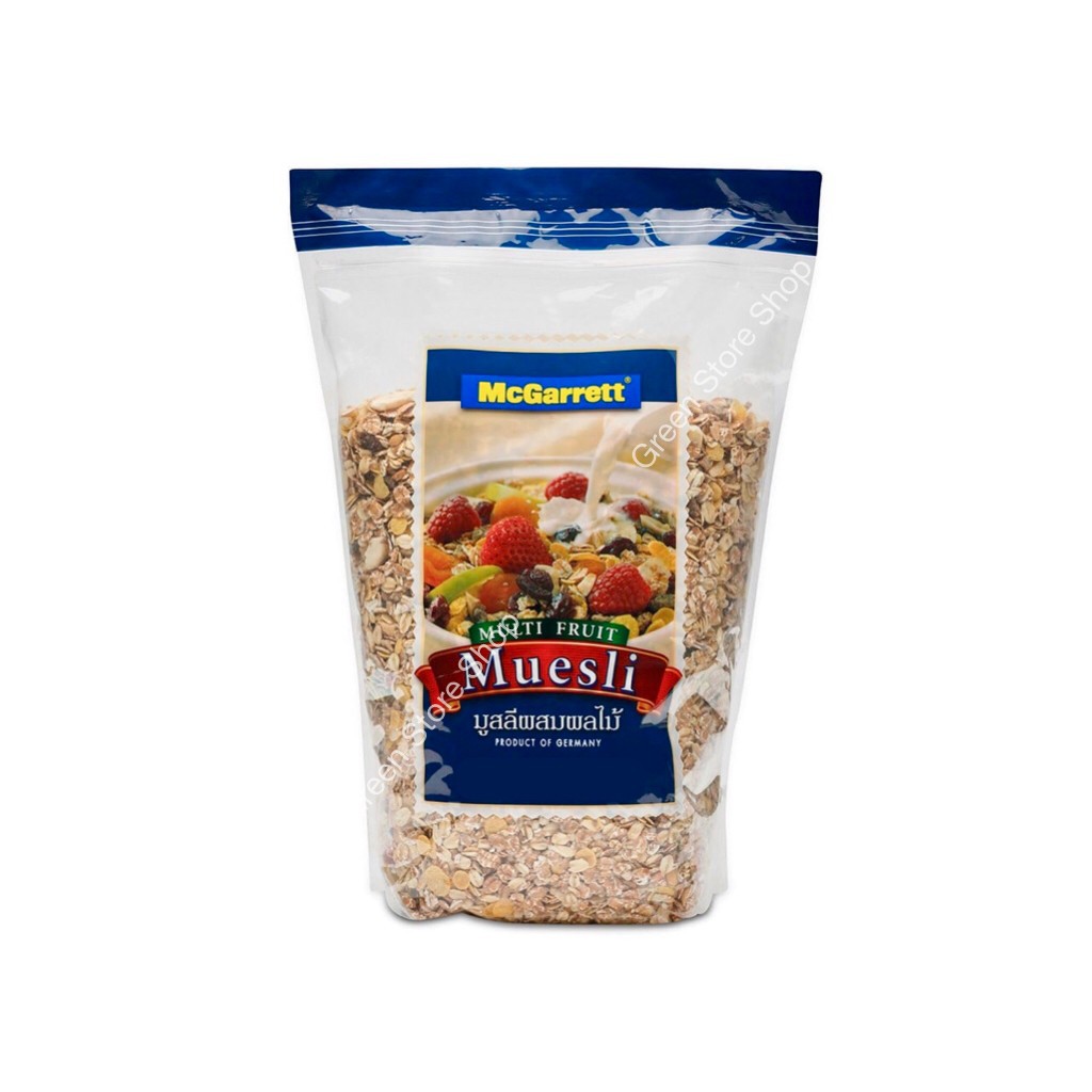 Mcgarrett Multi Fruit Muesli 500g.( มูสลี่ผสมผลไม้ ) Shopee Thailand