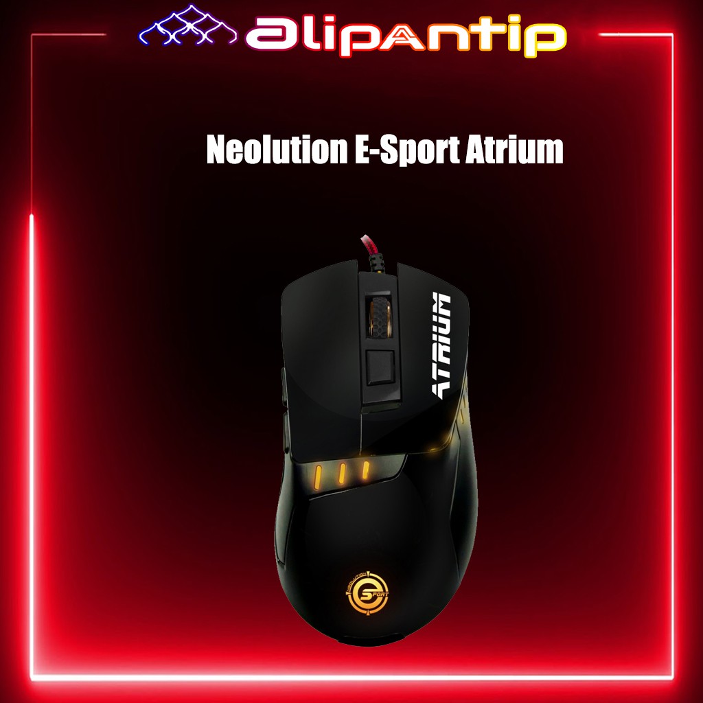 Neolution E-Sport Atrium Gaming Mouse Black[แท้!มือ1*ประกันศูนย์*Kerry ส่งไว*พร้อมใบกำกับ][086327294