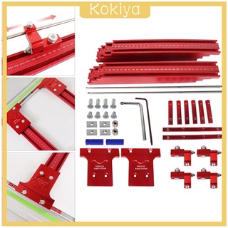 Woodworking Universal Parallel Guide Rail Set 1200mm T-Track