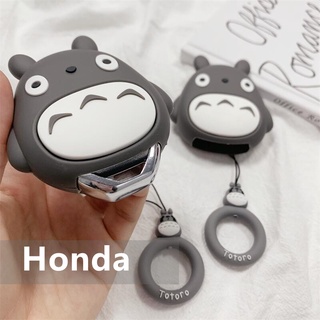 ปลอกกุญแจรถยนต์ ซิลิโคน ลาย Totoro Chinchilla สําหรับ Honda Accord Civic Crv Lingpai XRV 10th BREEZE My Neighbor