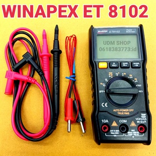 มัลติมิเตอร์ดิจิตอล WINAPEX ET8102 Digital Multimeter วัดอุณหภูมิได้ มิเตอร์วัดไฟ ดิจิตอลมัลติมิเตอร์  มิเตอร์วัดไฟ